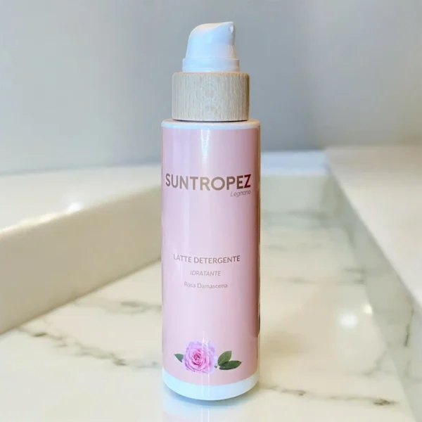 Latte Detergente Rosa Damascena